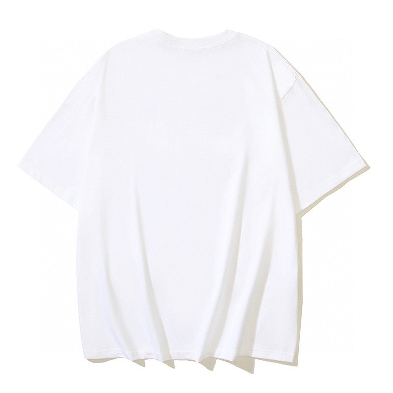 Schwarz-weißes T-Shirt