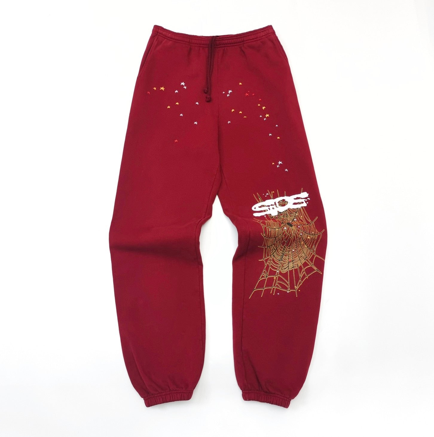 Grüne und rote Hose