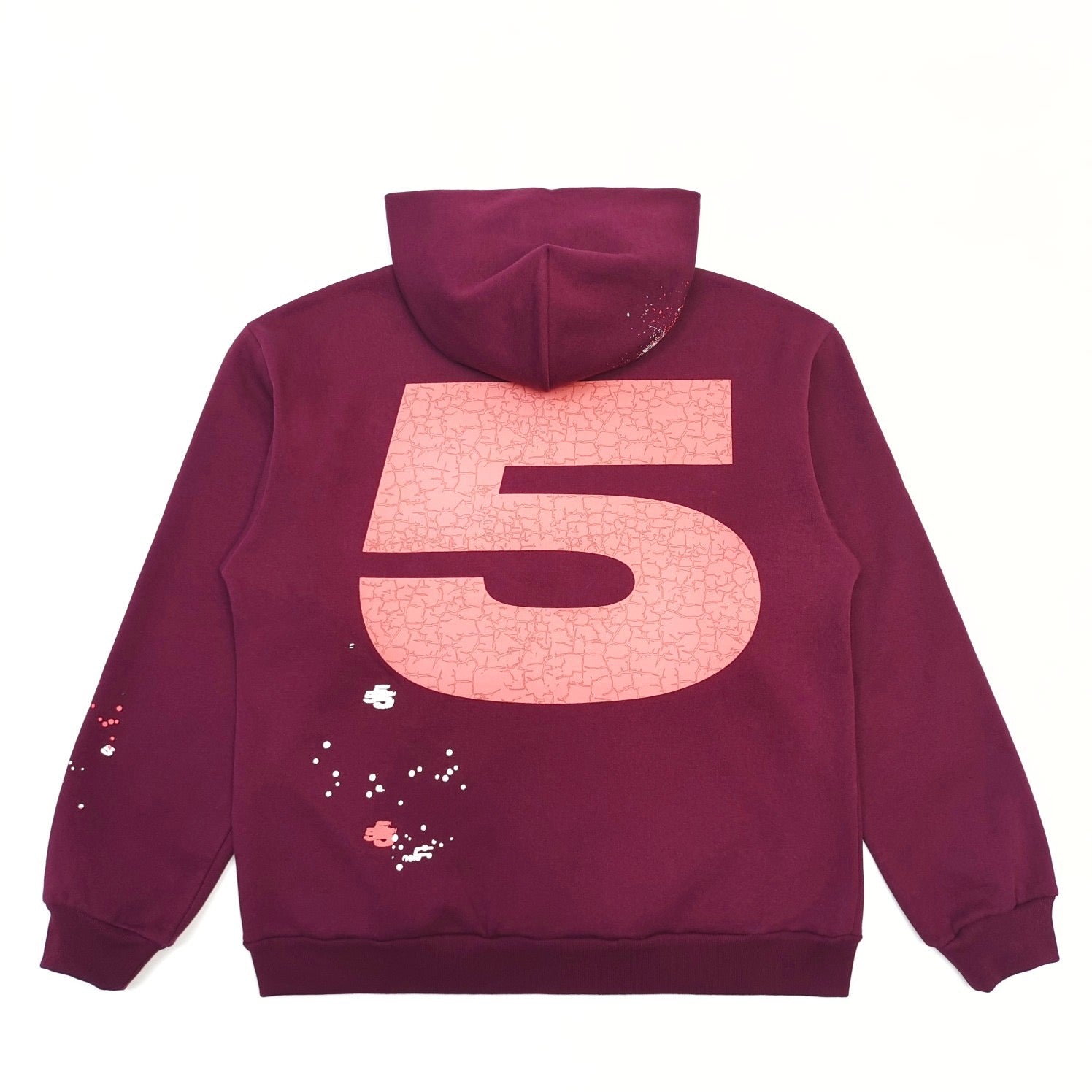 Rosaroter Hoodie