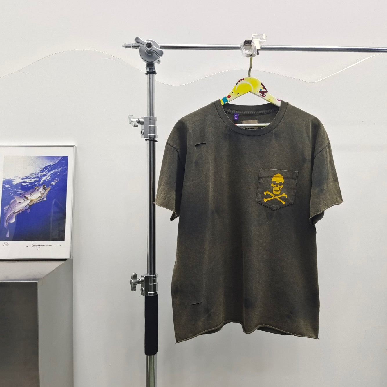 Black grey T-shirt - FashionHype.xyz