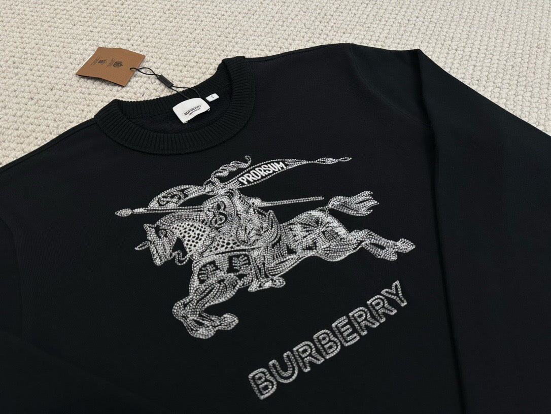 Schwarzes Sweatshirt