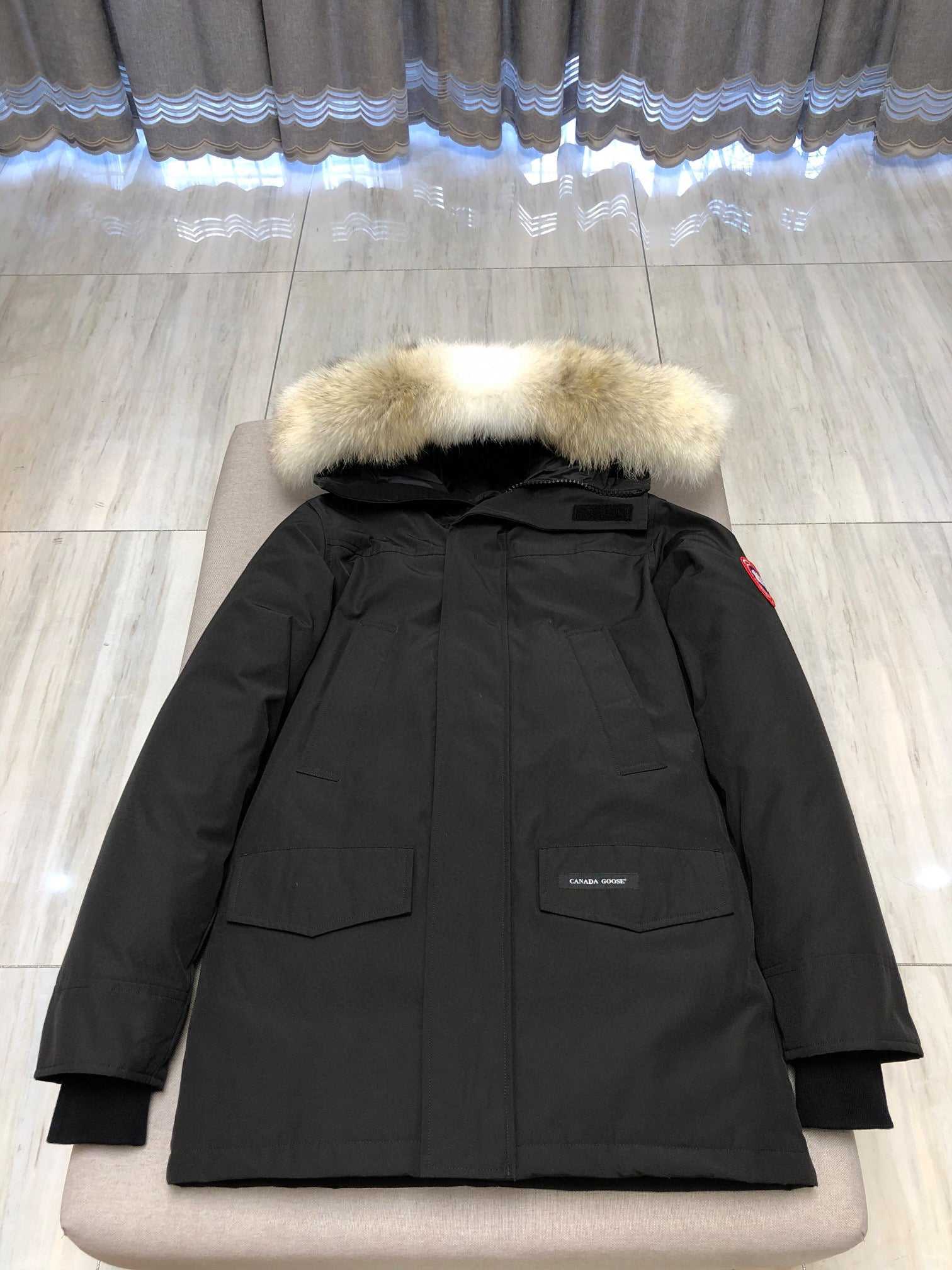 White,Grey,Blue and Black Jacket - FashionHype.xyz