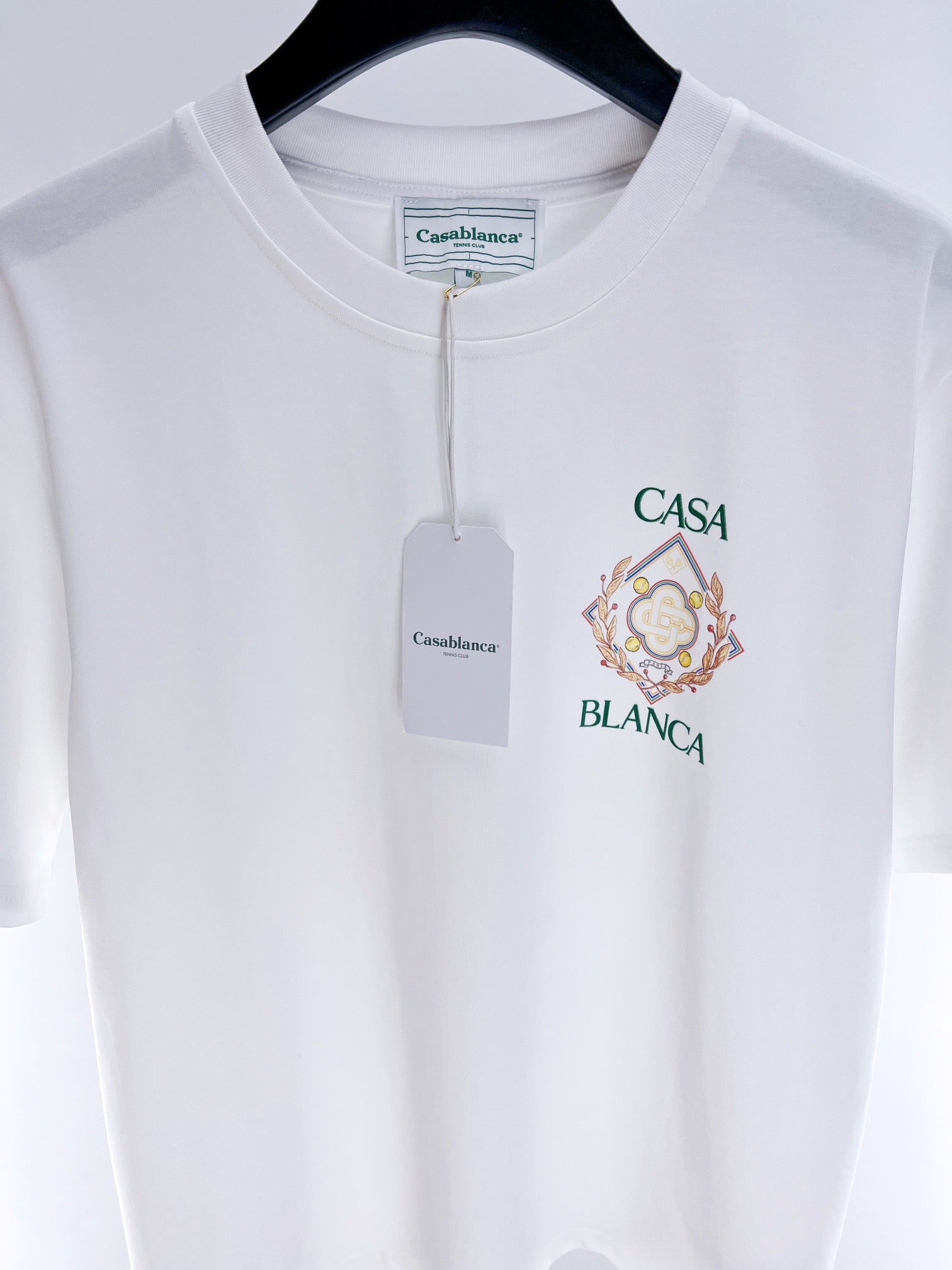 White and Blue T-shirt - FashionHype.xyz