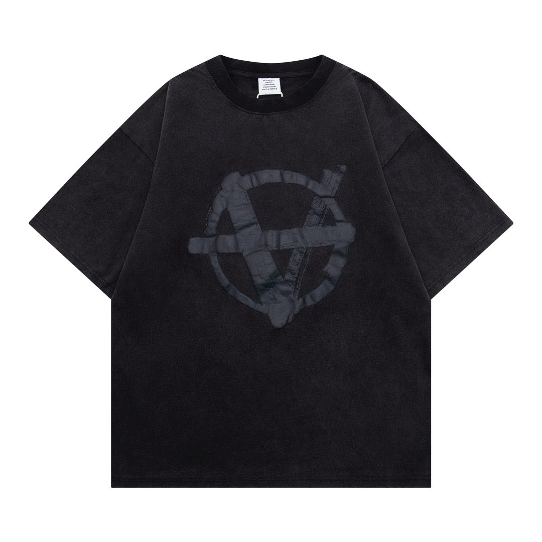 Black and Gray T-Shirt - FashionHype.xyz
