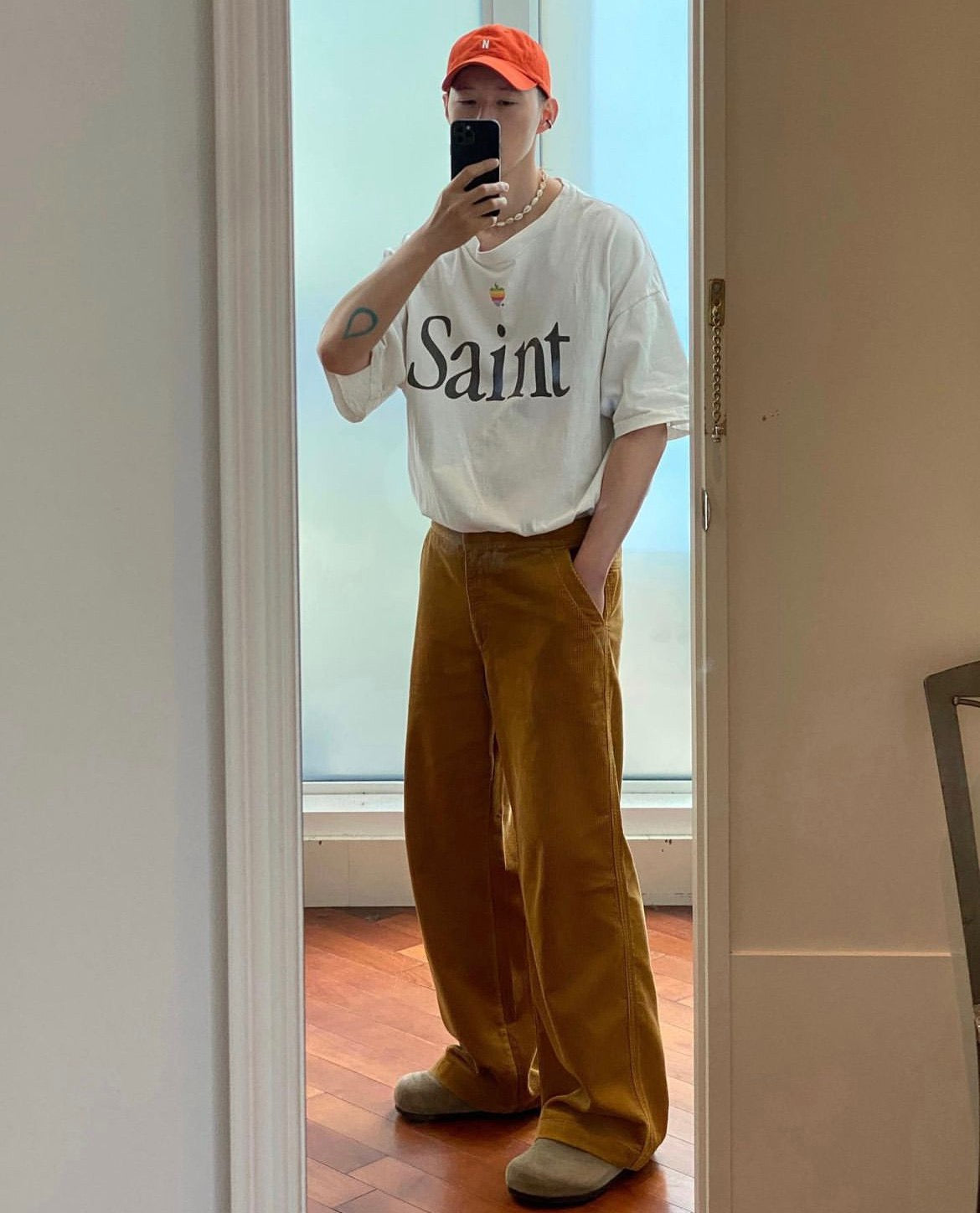 White T-shirt - FashionHype.xyz