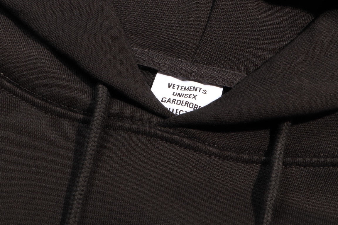 Schwarz-grauer Hoodie