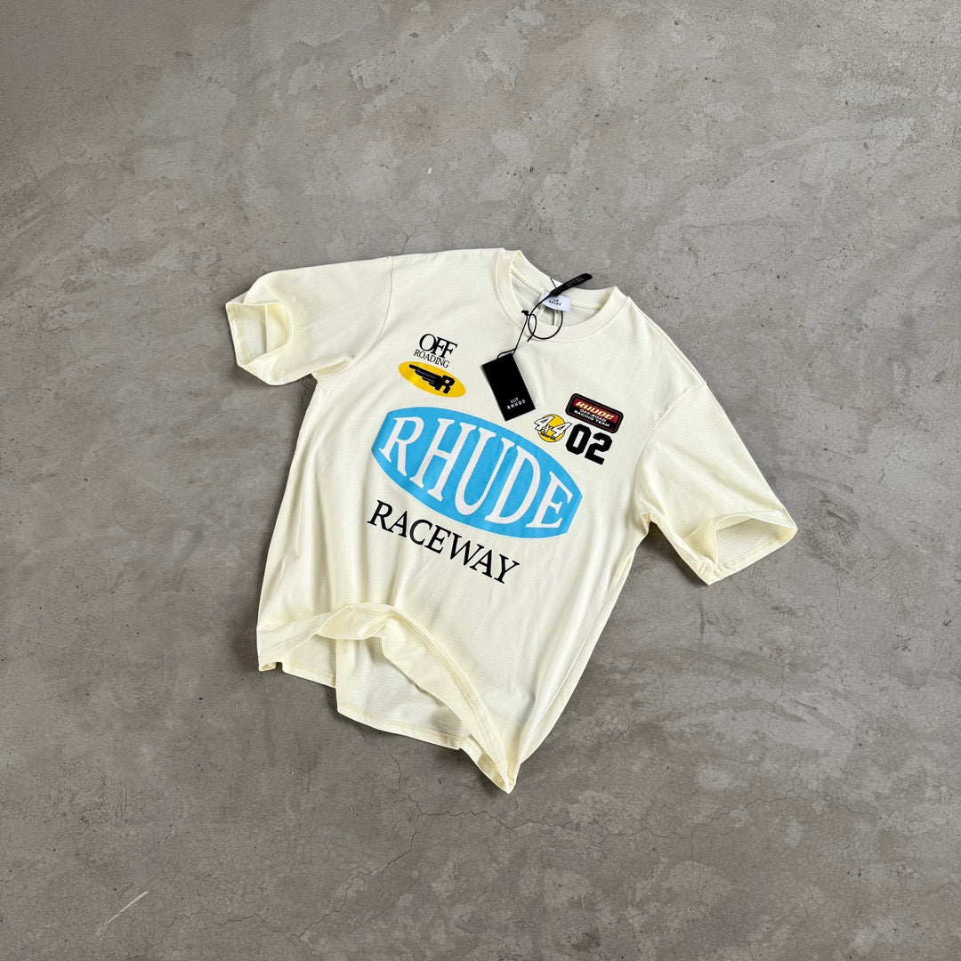 Schwarz-weißes T-Shirt