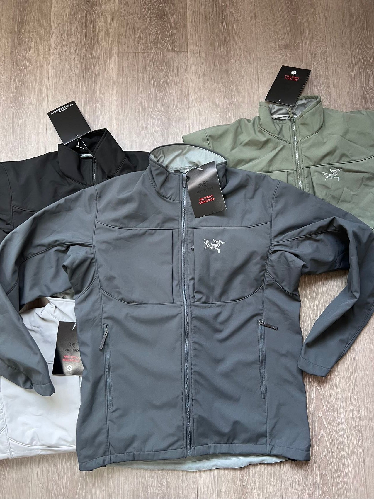 Mehrfarbige Jacke