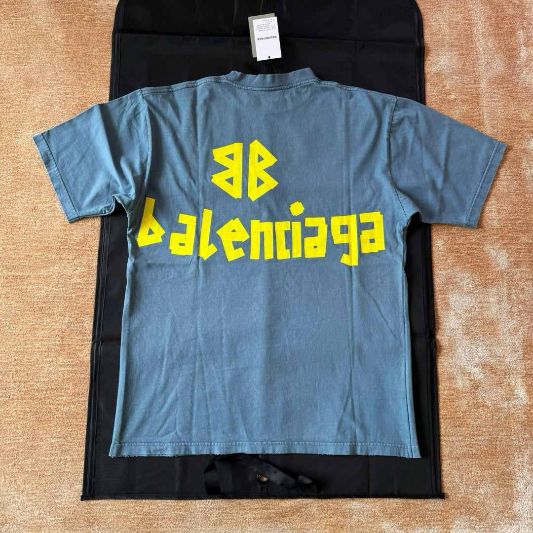 Sky blue T-shirt - FashionHype.xyz