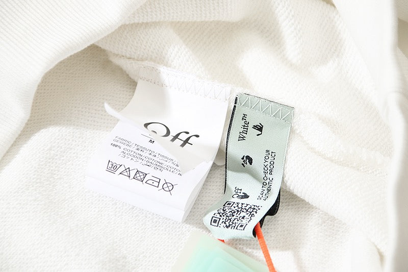 White and Black Sweatshirt - FashionHype.xyz