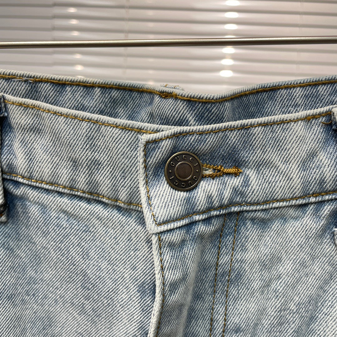 Grey blue Pant - FashionHype.xyz