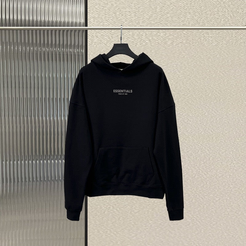Schwarzer Hoodie