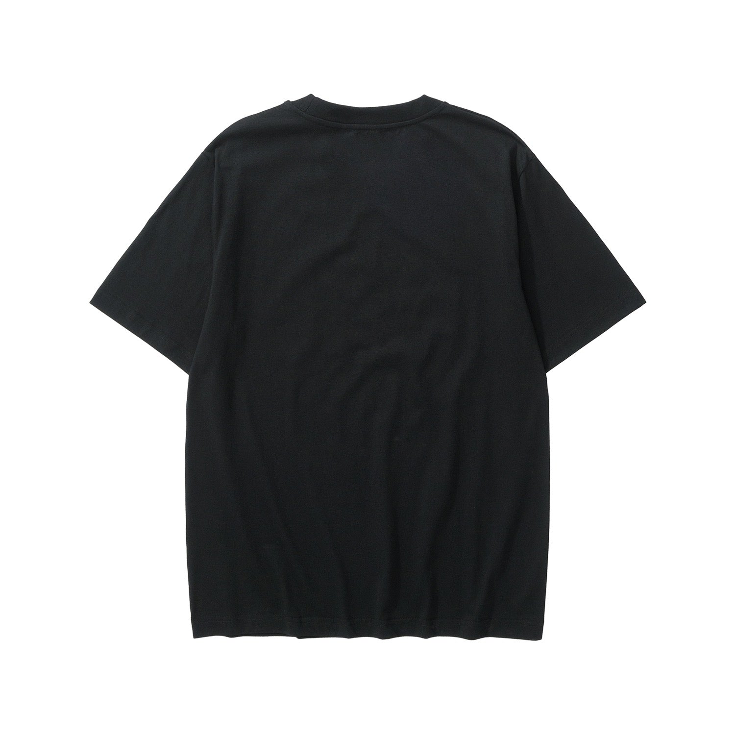 Schwarzes, weißes und blaues T-Shirt