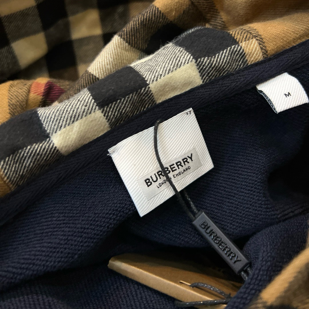 Black, Grey, Blue and Khaki Hoodie - FashionHype.xyz