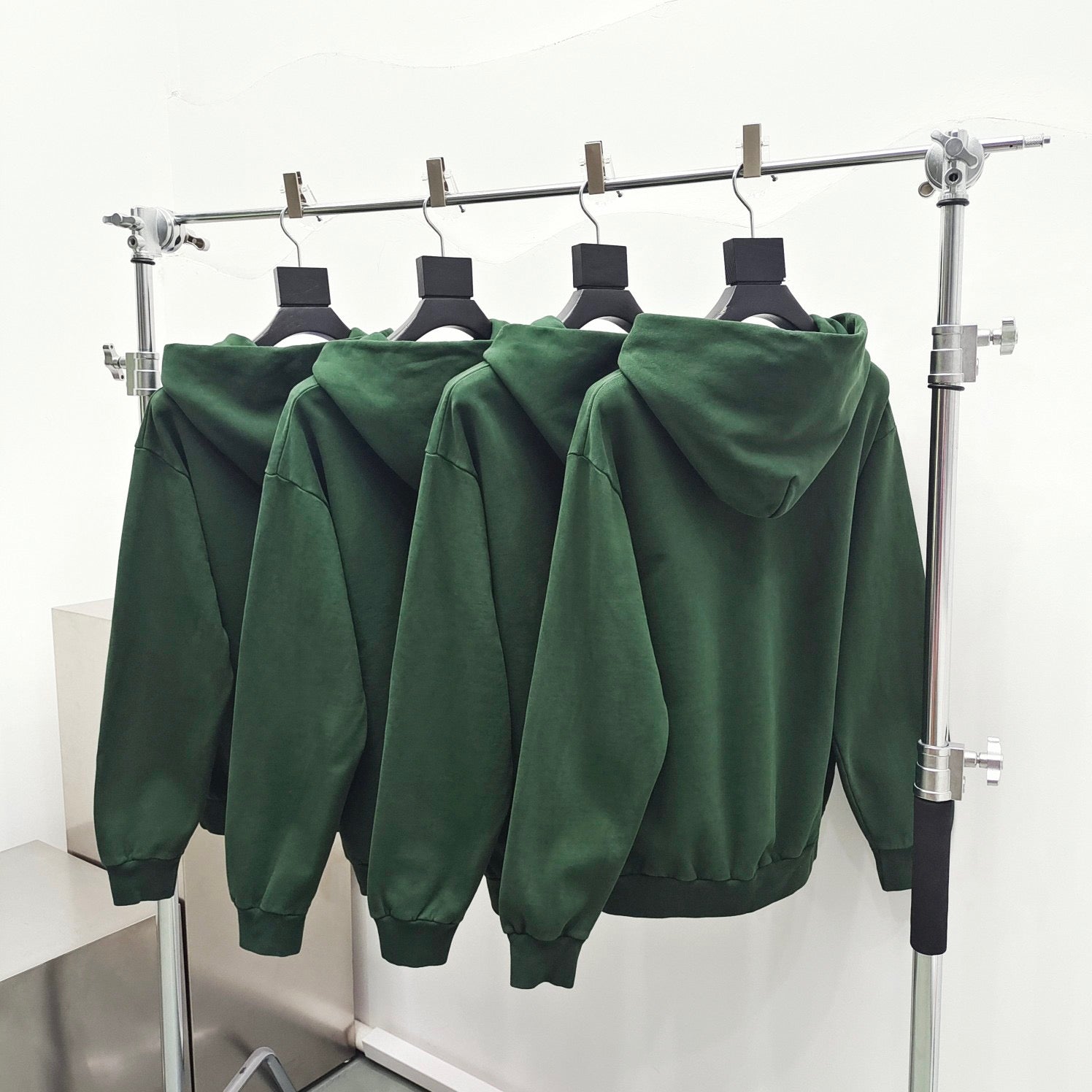 Grüner Hoodie