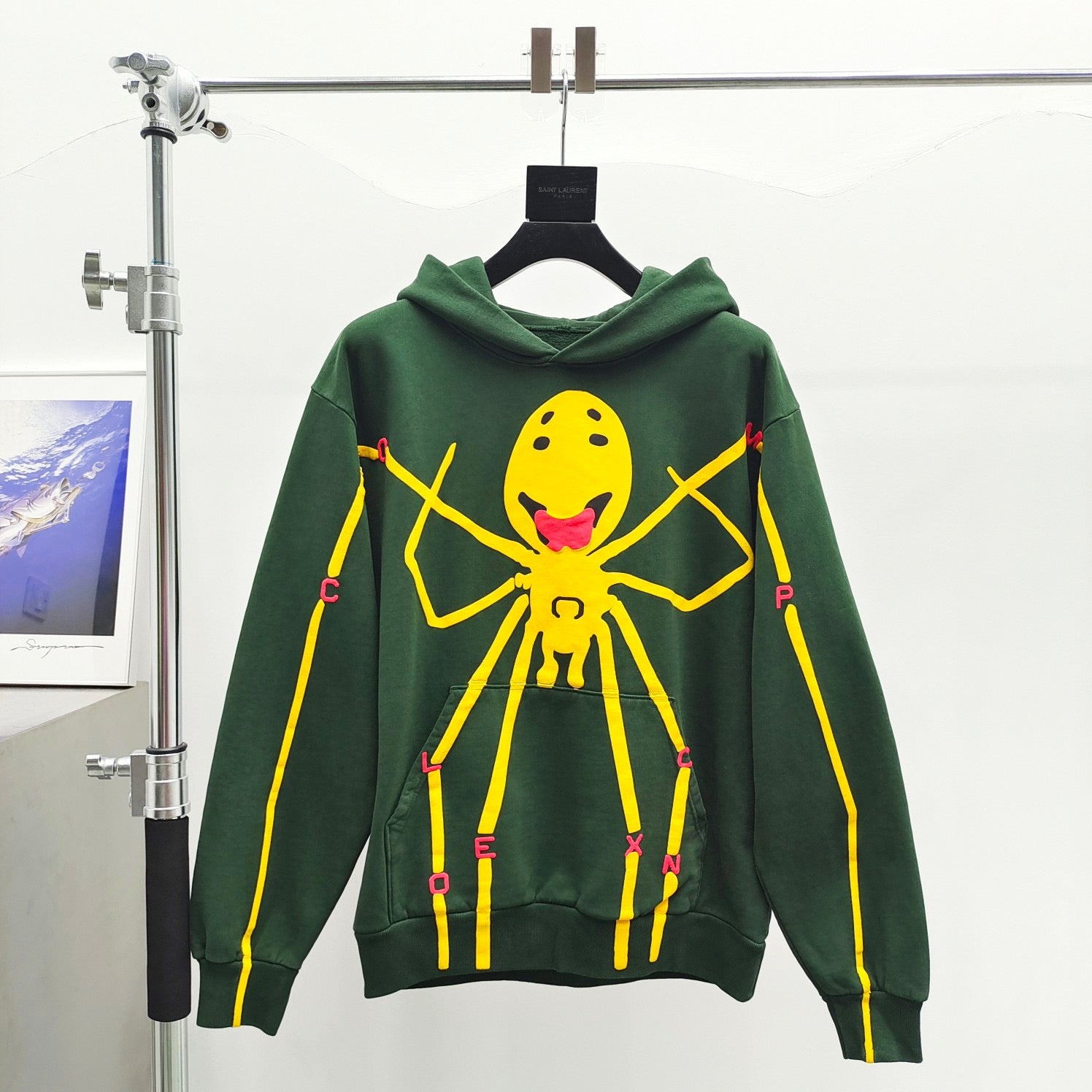 Grüner Hoodie