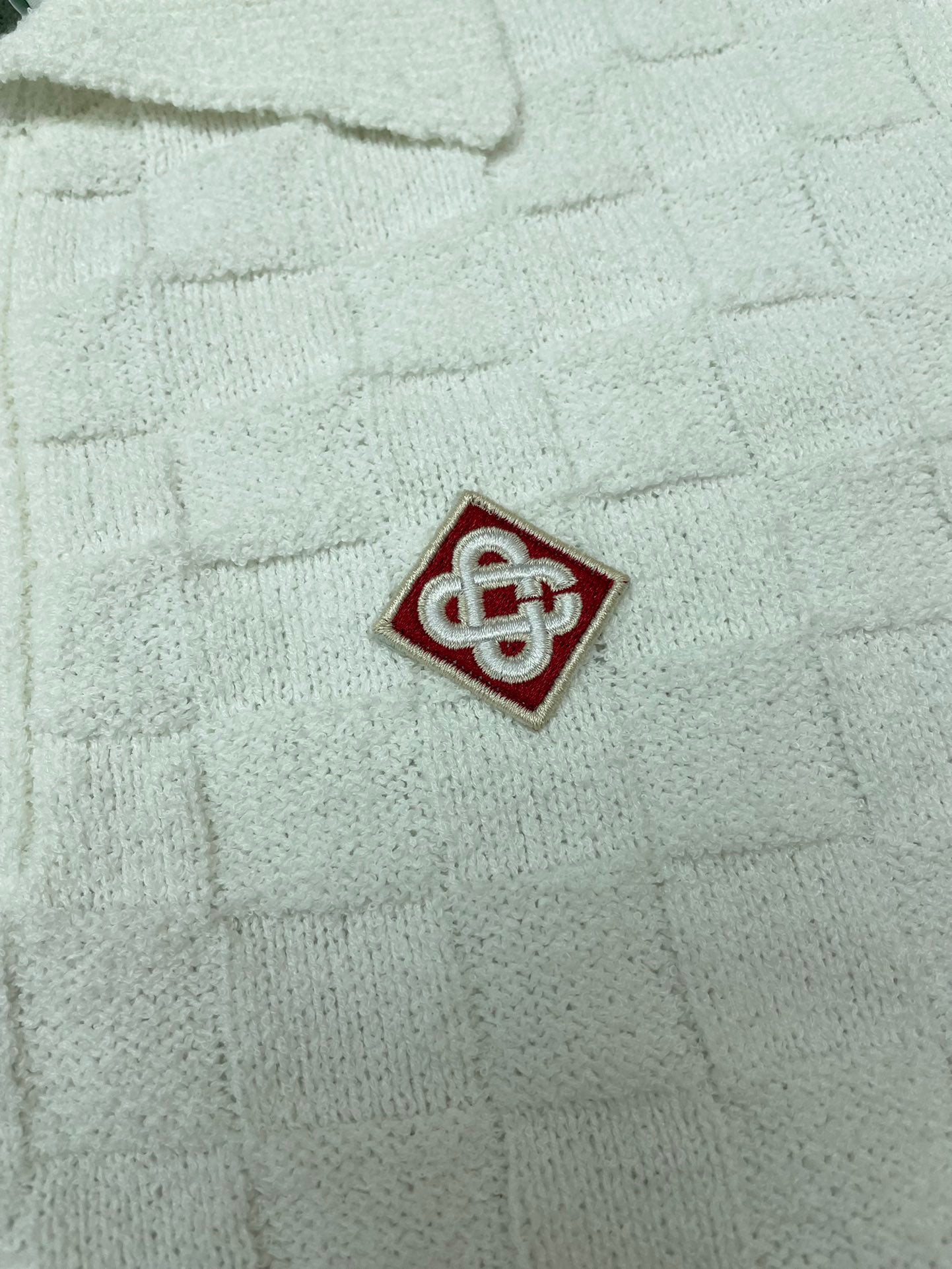 Black and White Polo - Size XL - FashionHype.xyz