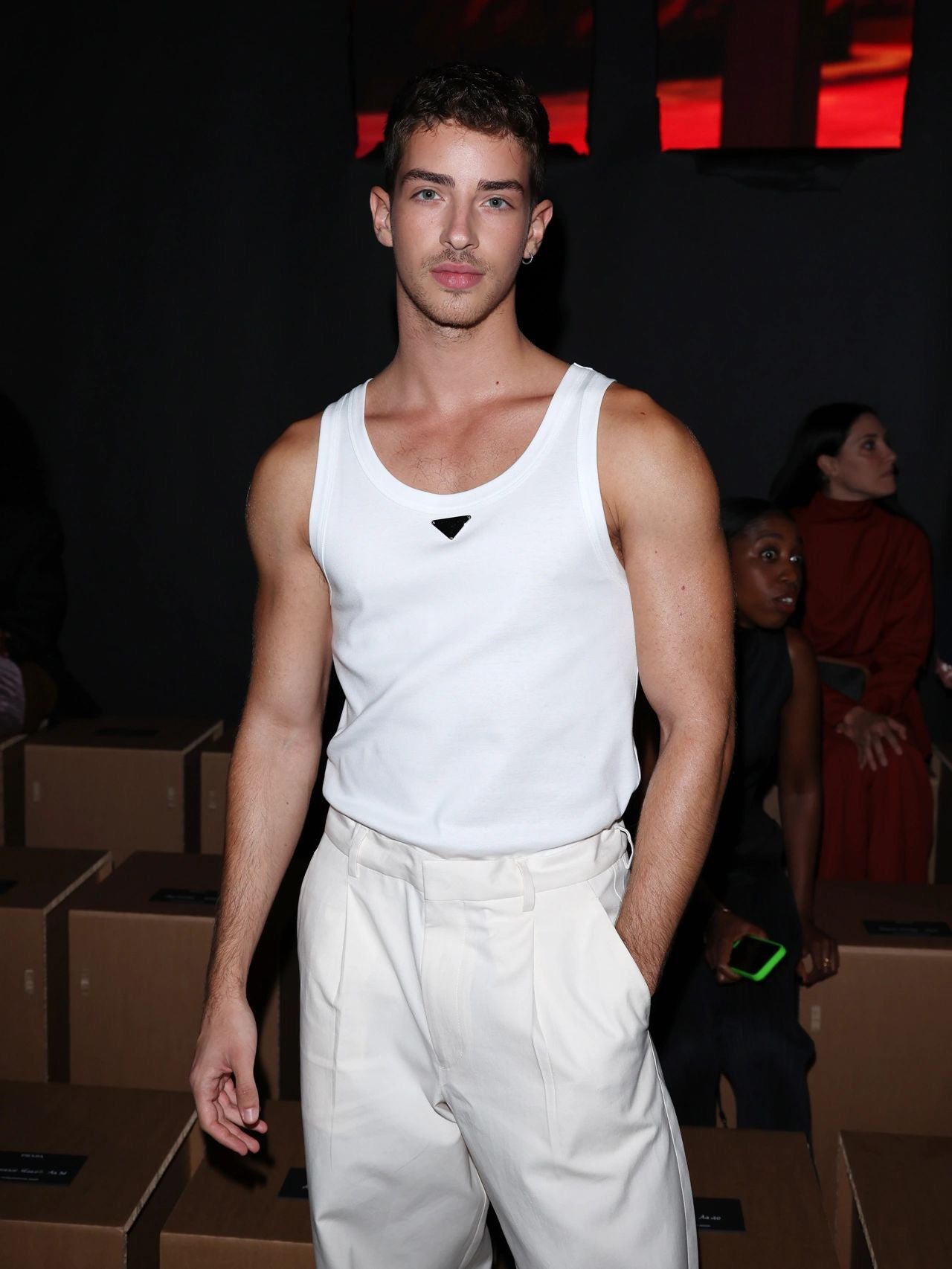 Black and White Vest - FashionHype.xyz