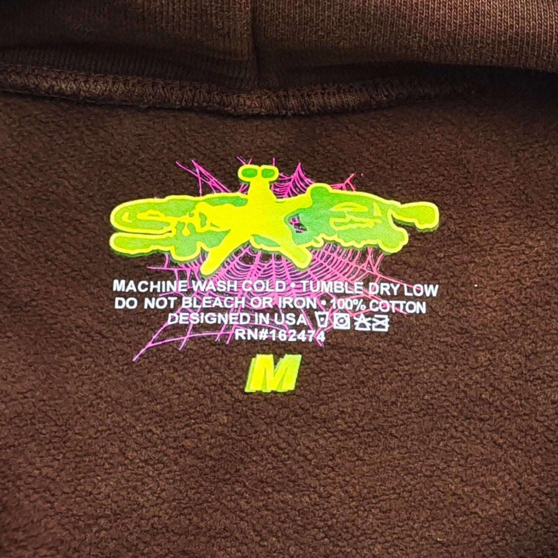 Brauner Kapuzenpullover