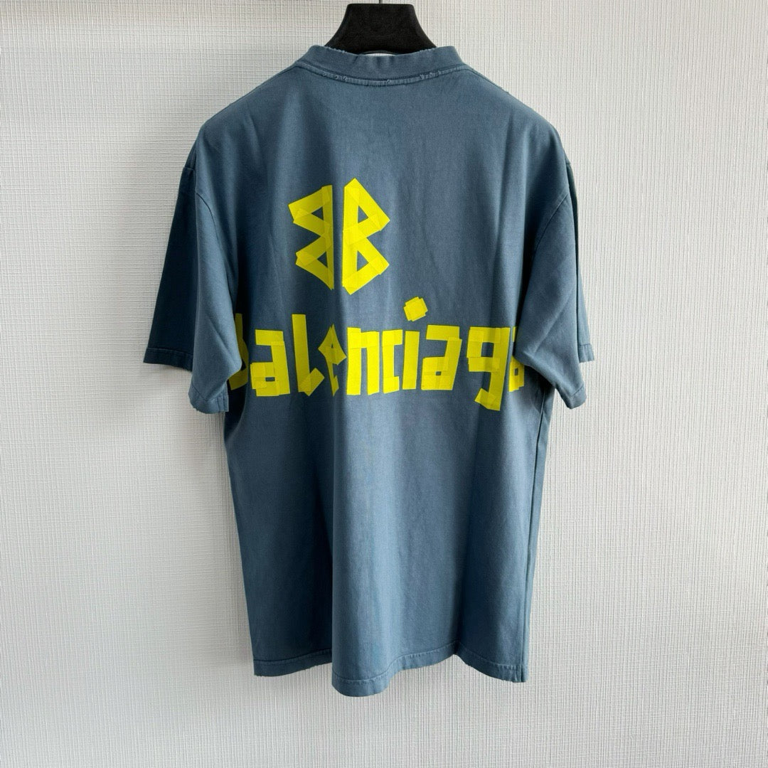 Sky blue T-shirt - FashionHype.xyz