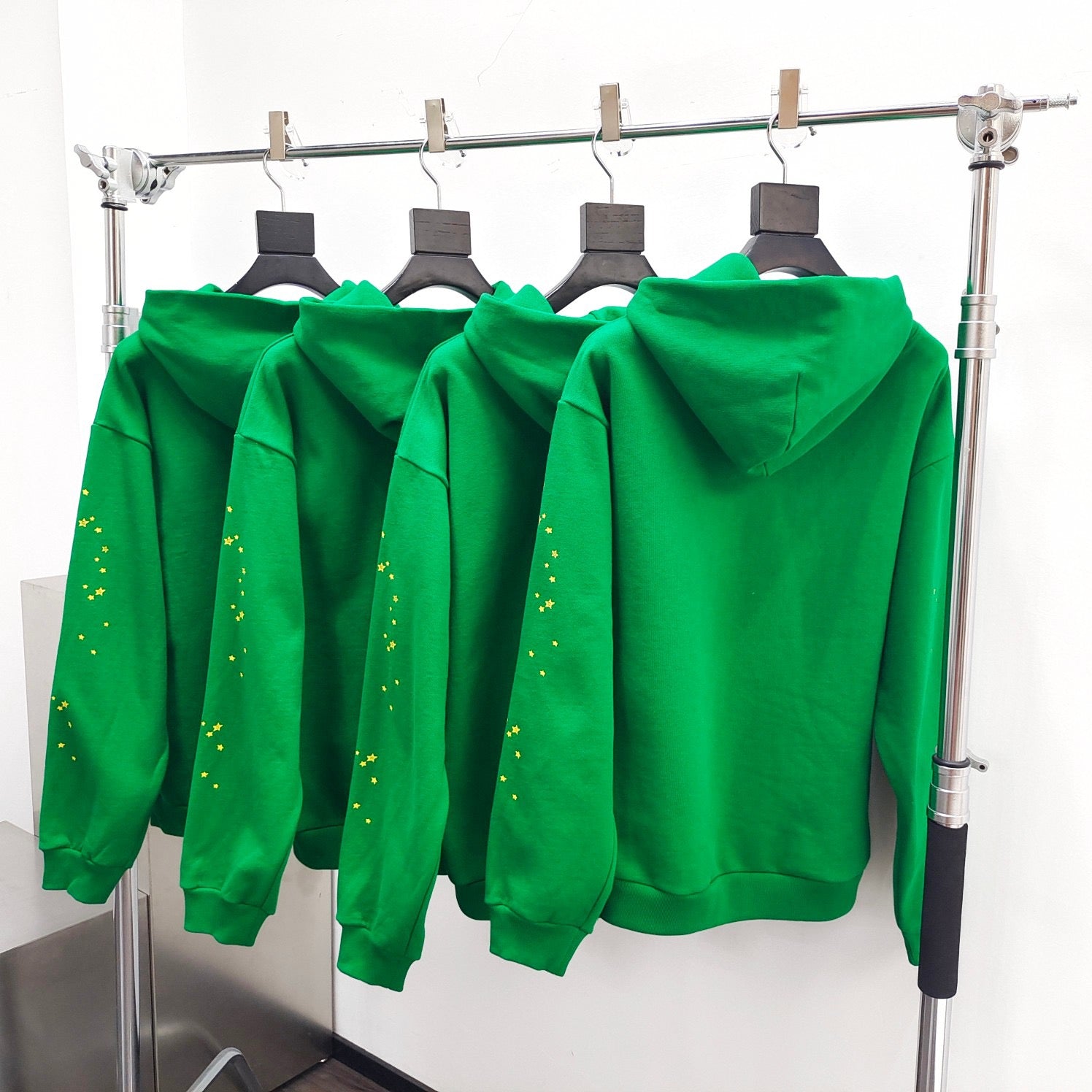 Grüner Hoodie