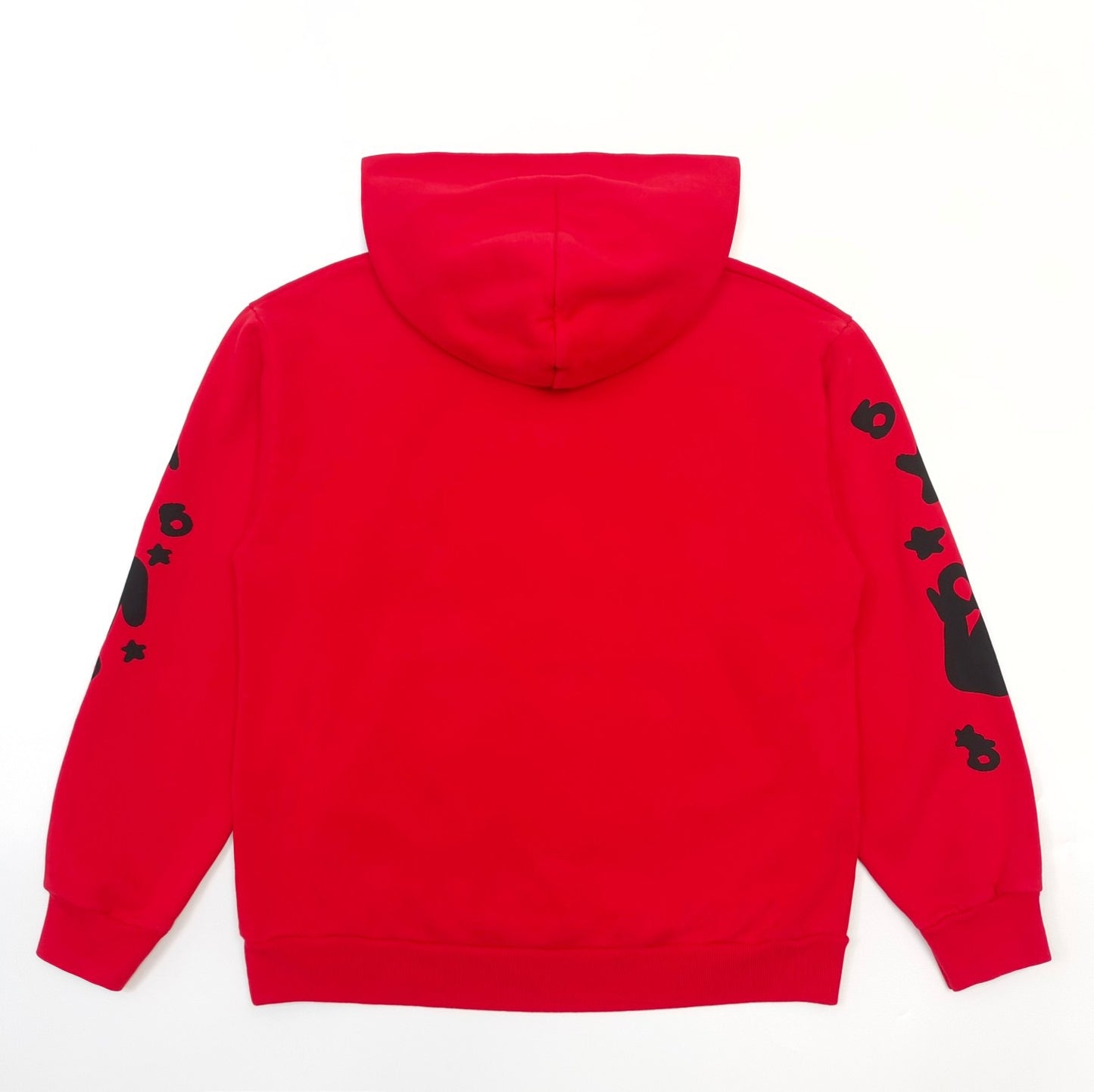 Sudadera con capucha roja