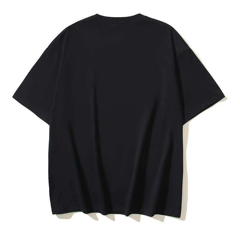 Black,White and Grey T-shirt - FashionHype.xyz