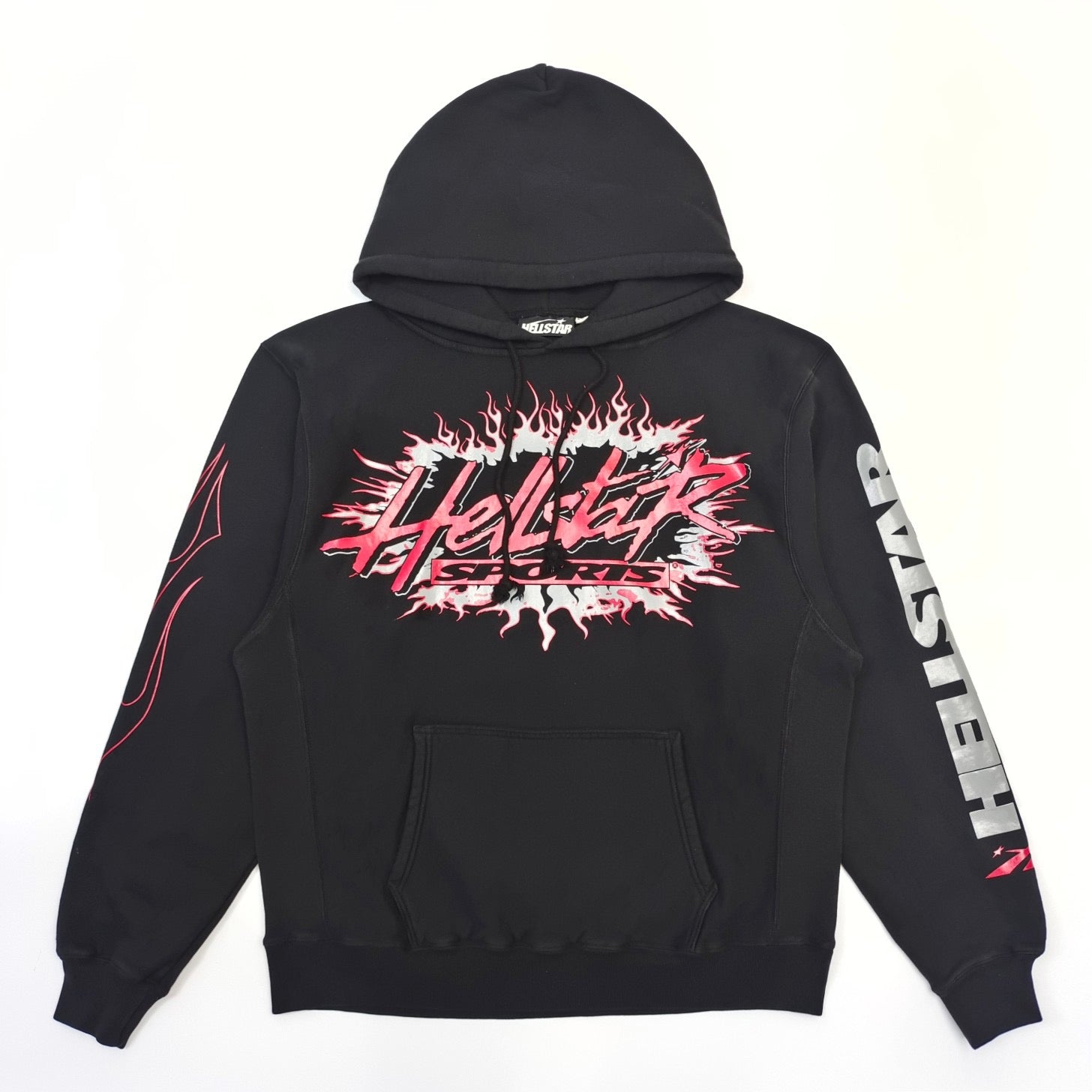 Schwarzer Hoodie