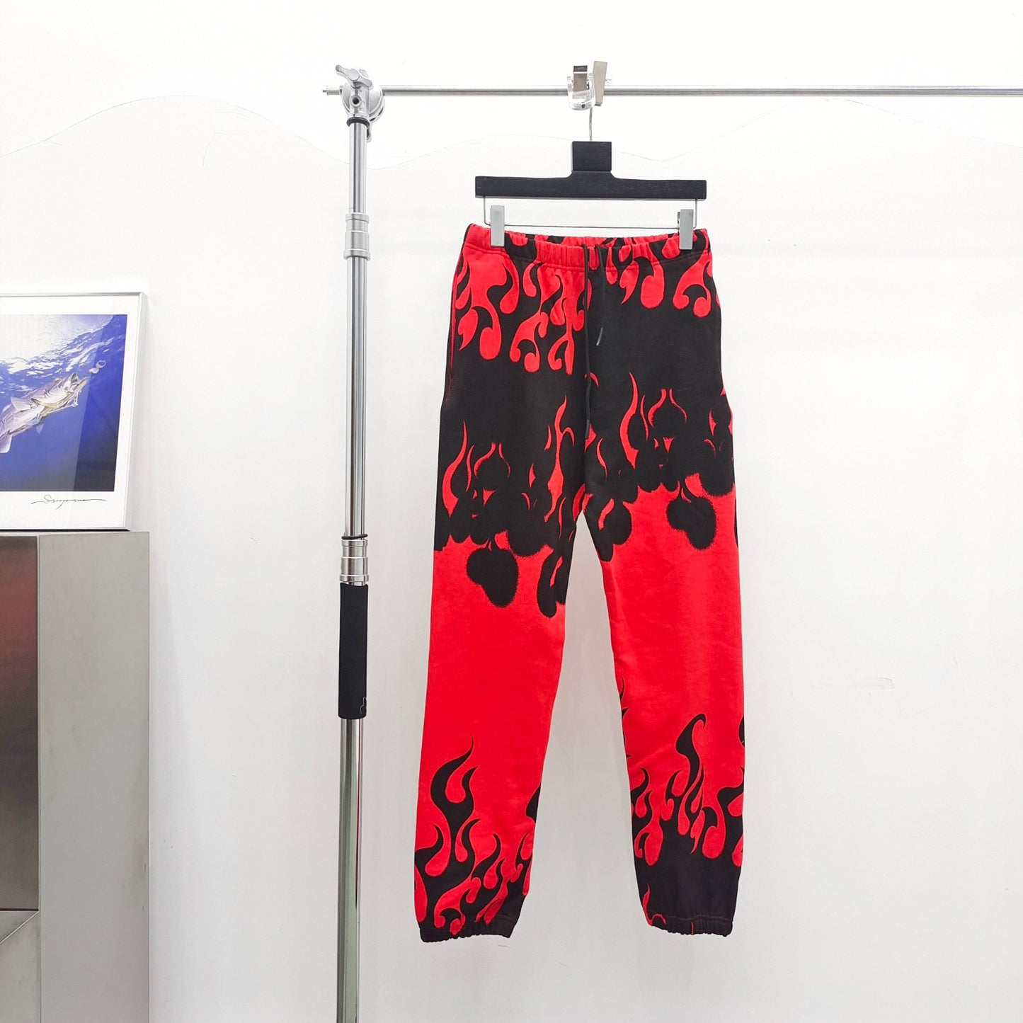 Red black Pant - FashionHype.xyz