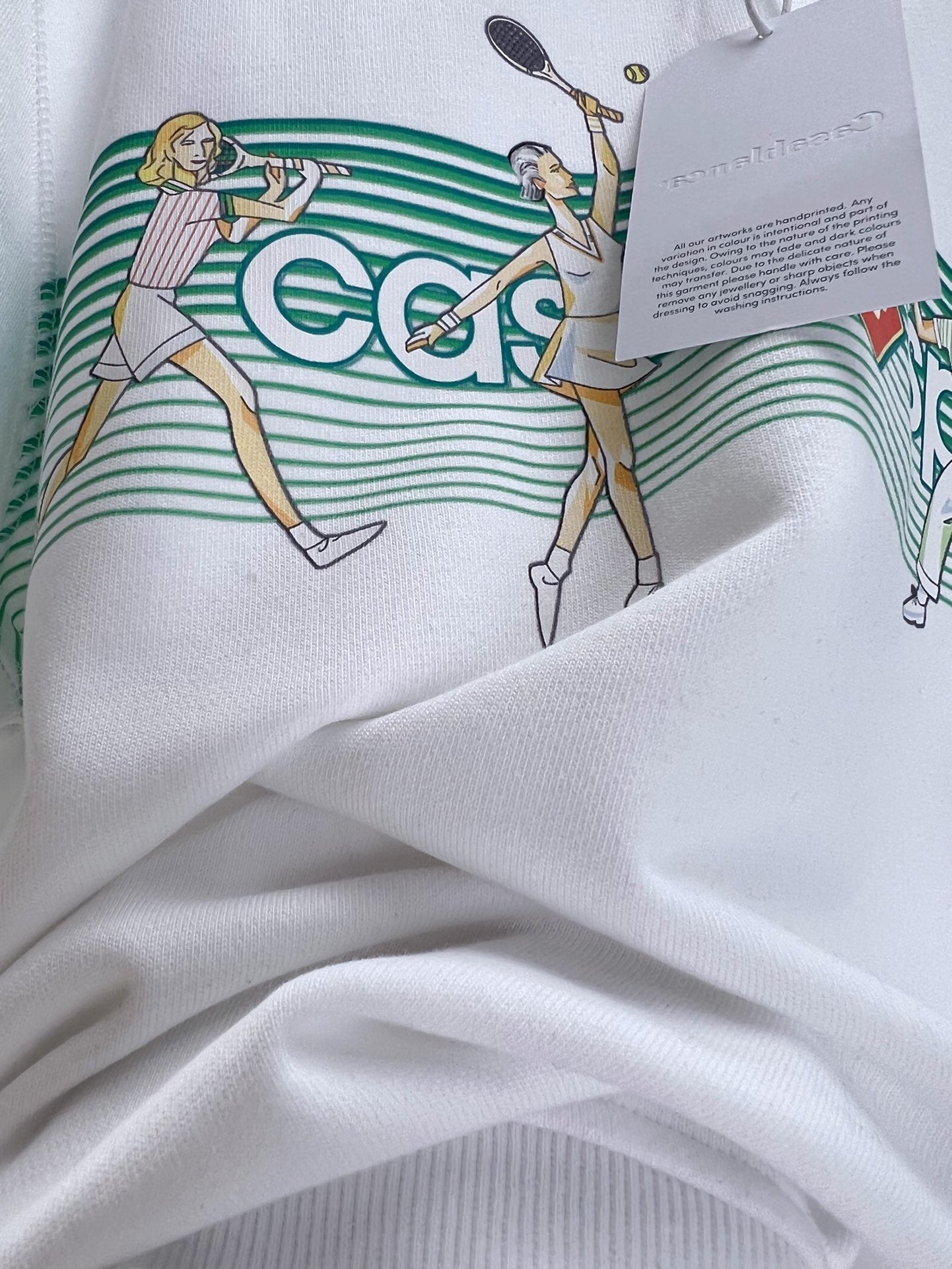 Schwarz-weißes Sweatshirt