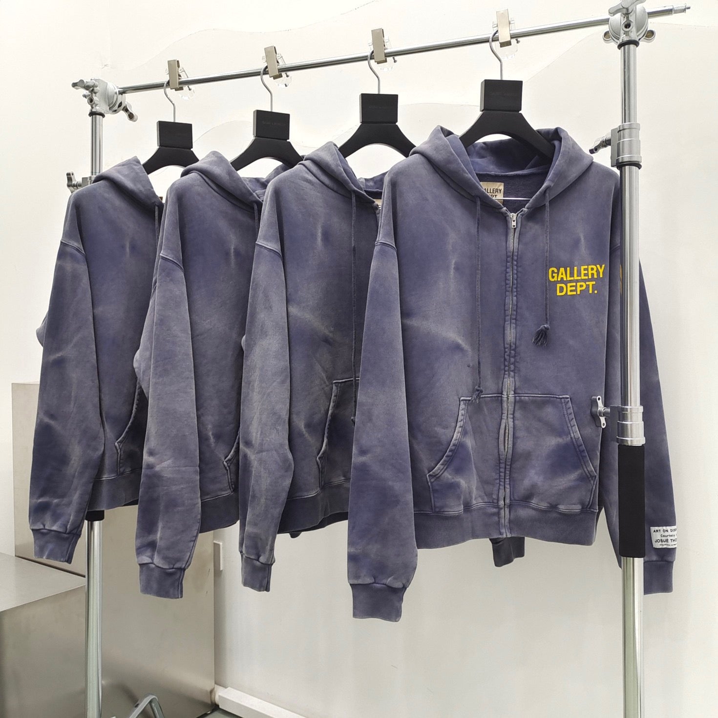 Blaue Jacke