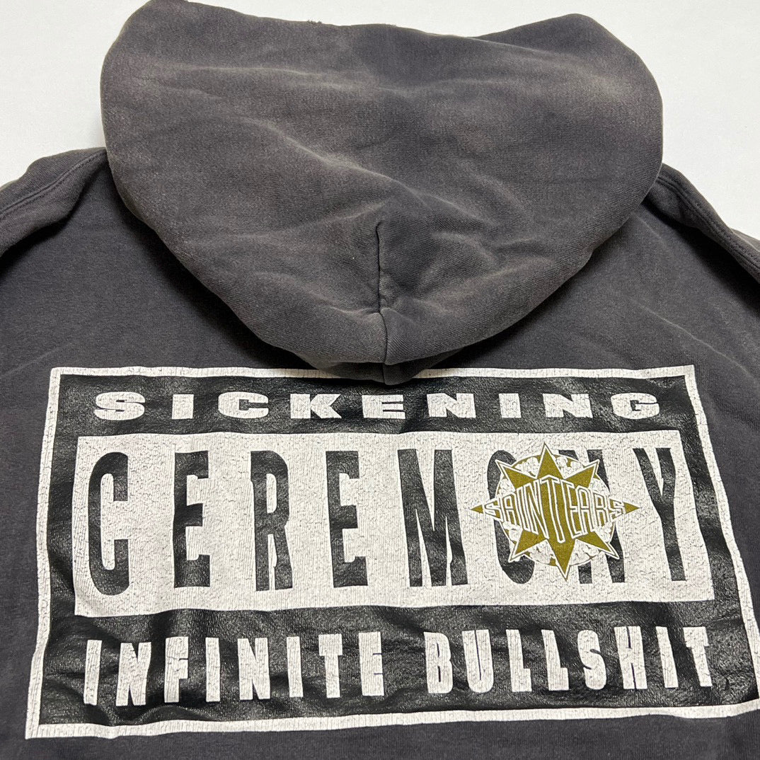 Schwarzer Hoodie