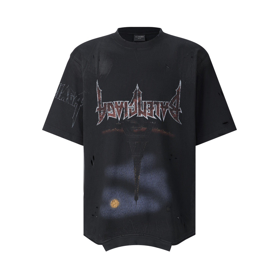 Schwarzes T-Shirt