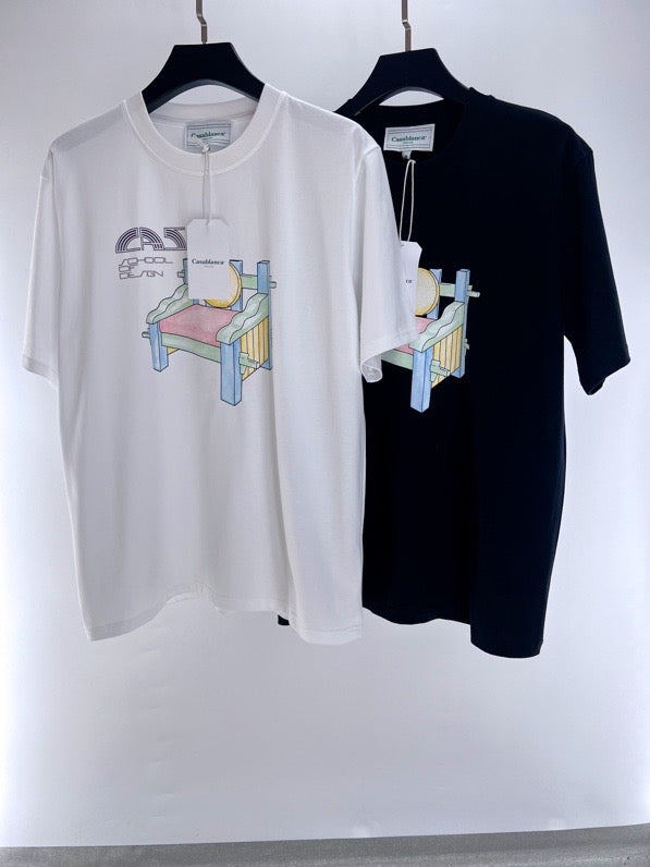 Black and White T-shirt - FashionHype.xyz