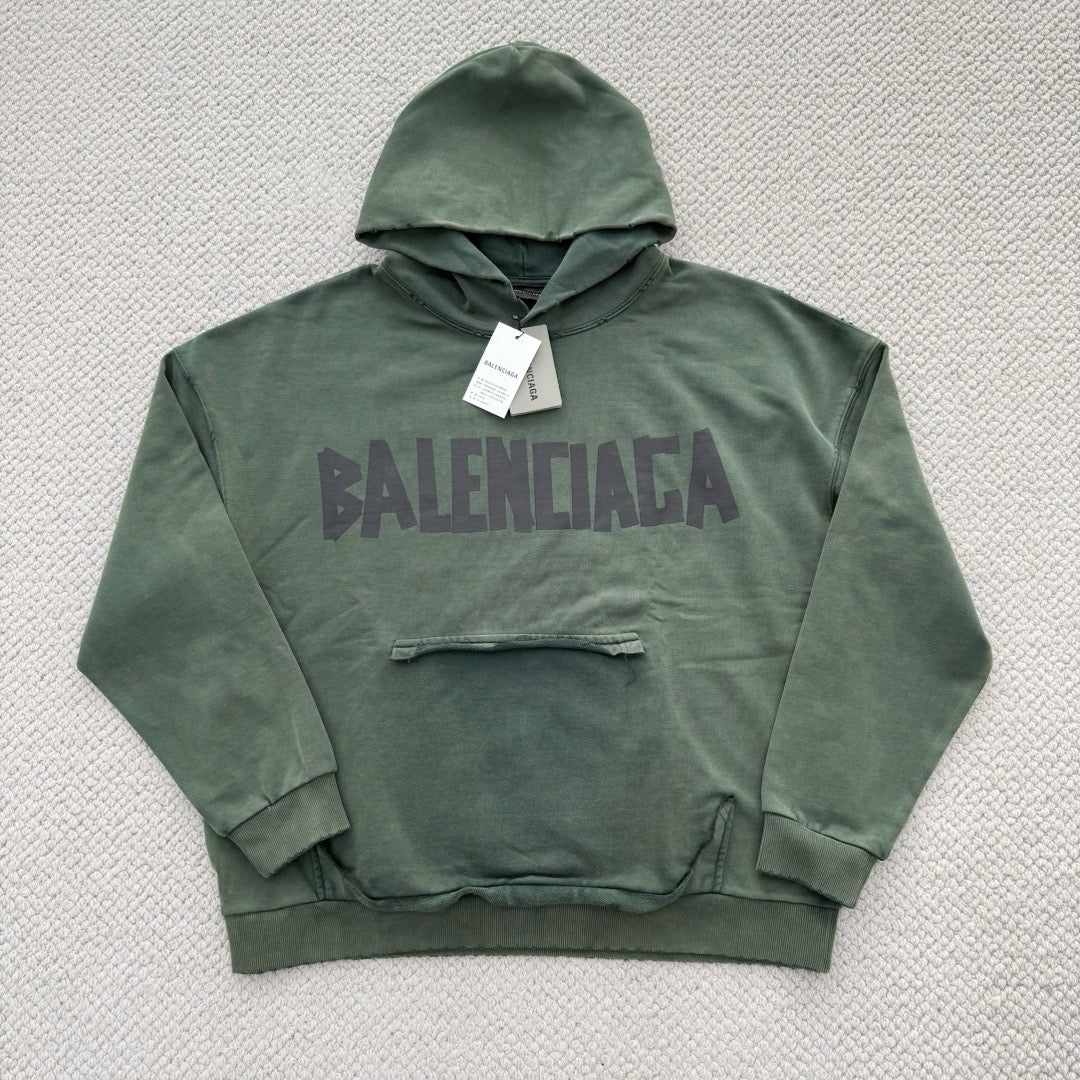Grüner Hoodie