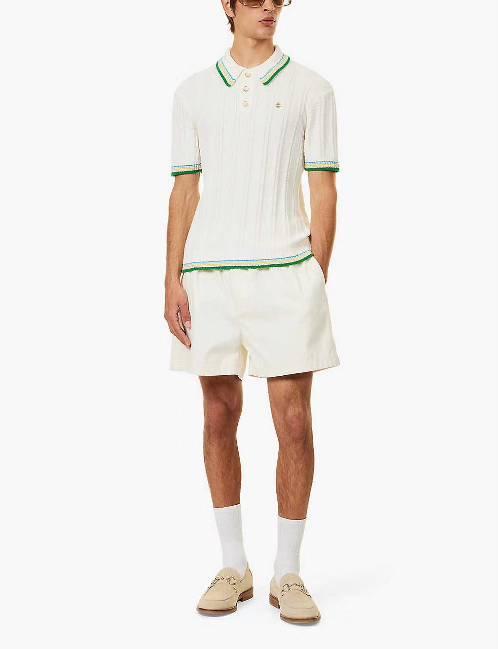 Mehrfarbiges Polo