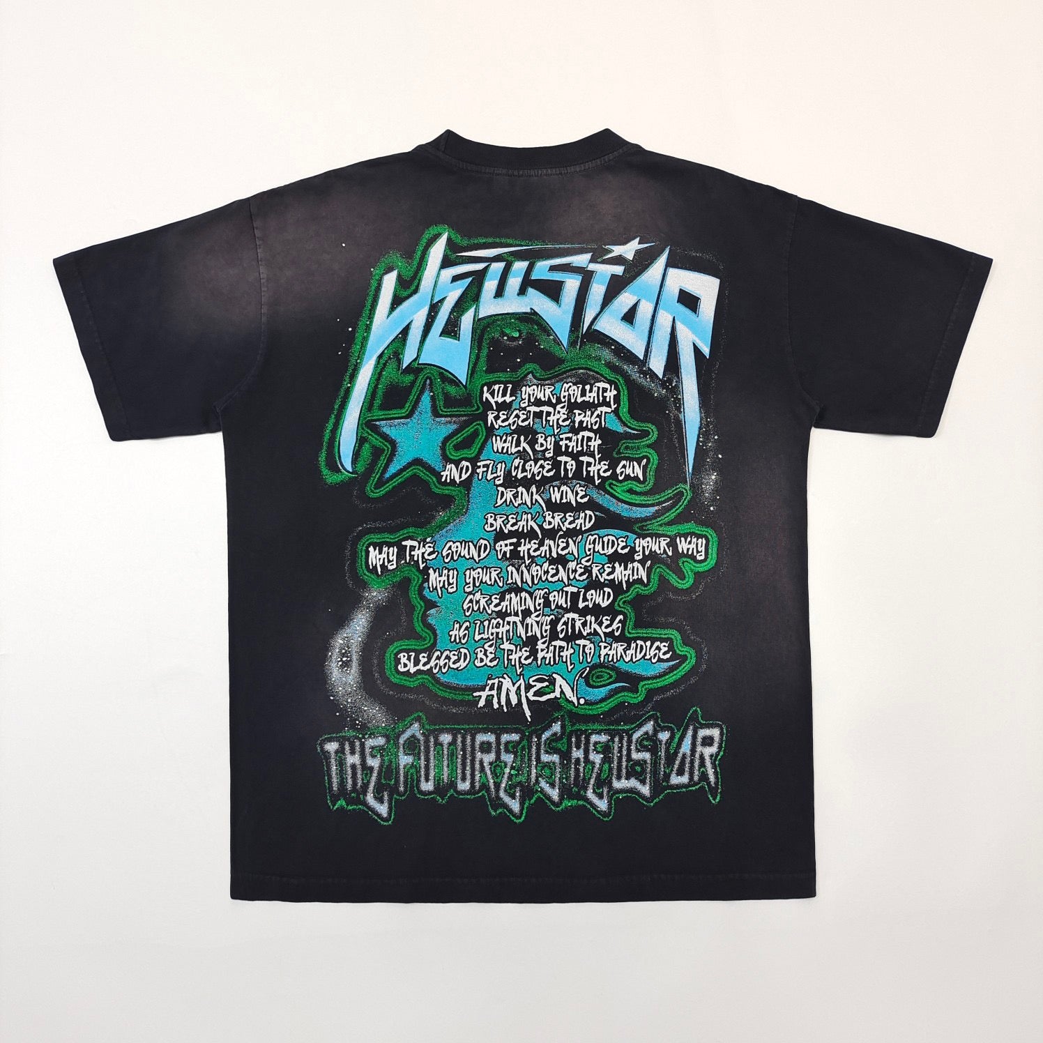 Dark black T-shirt - FashionHype.xyz