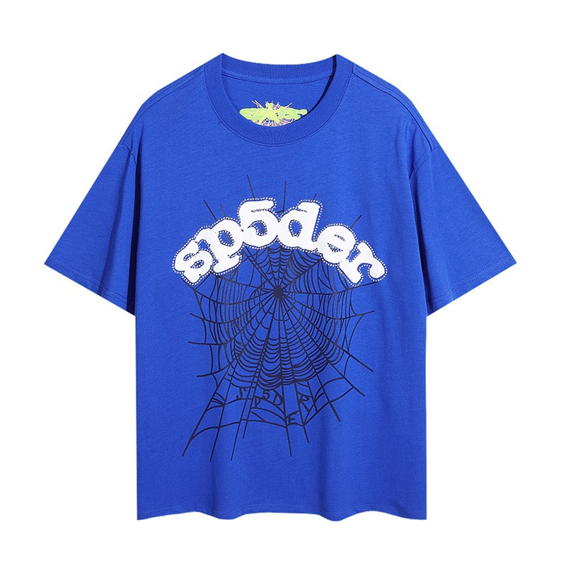 Lila, Himmelblau und Blau T-Shirt