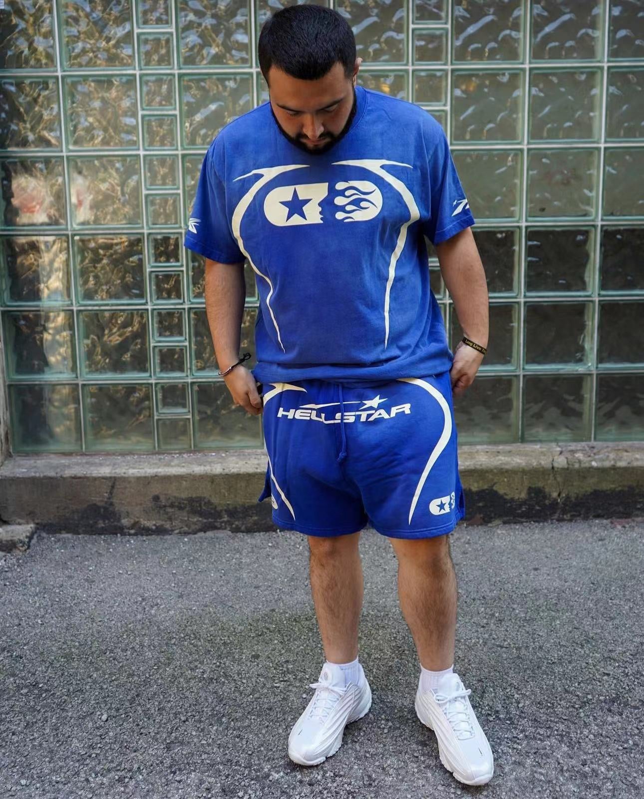 Dunkelblaue Shorts