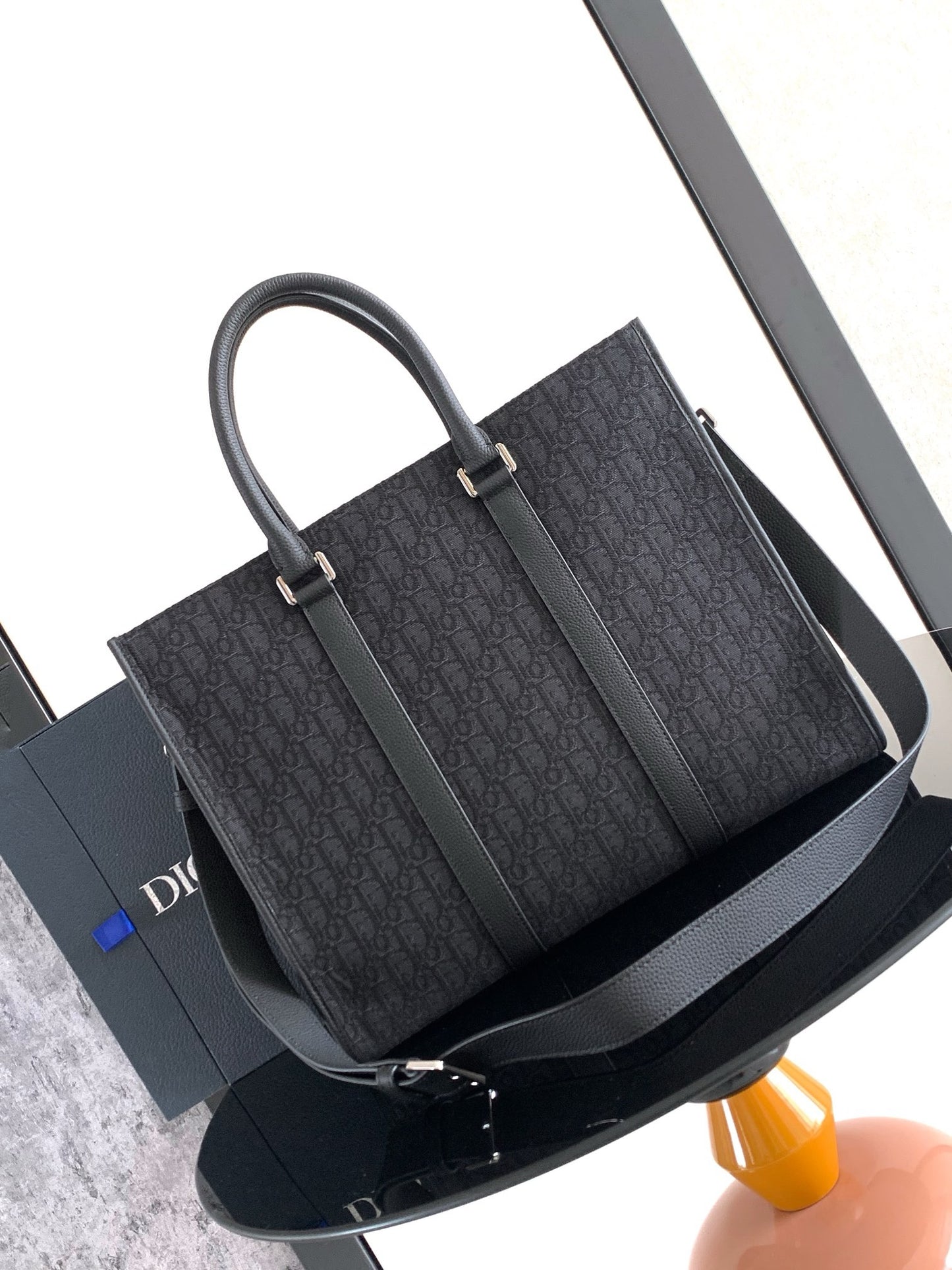 Apricot and Black Bag - FashionHype.xyz