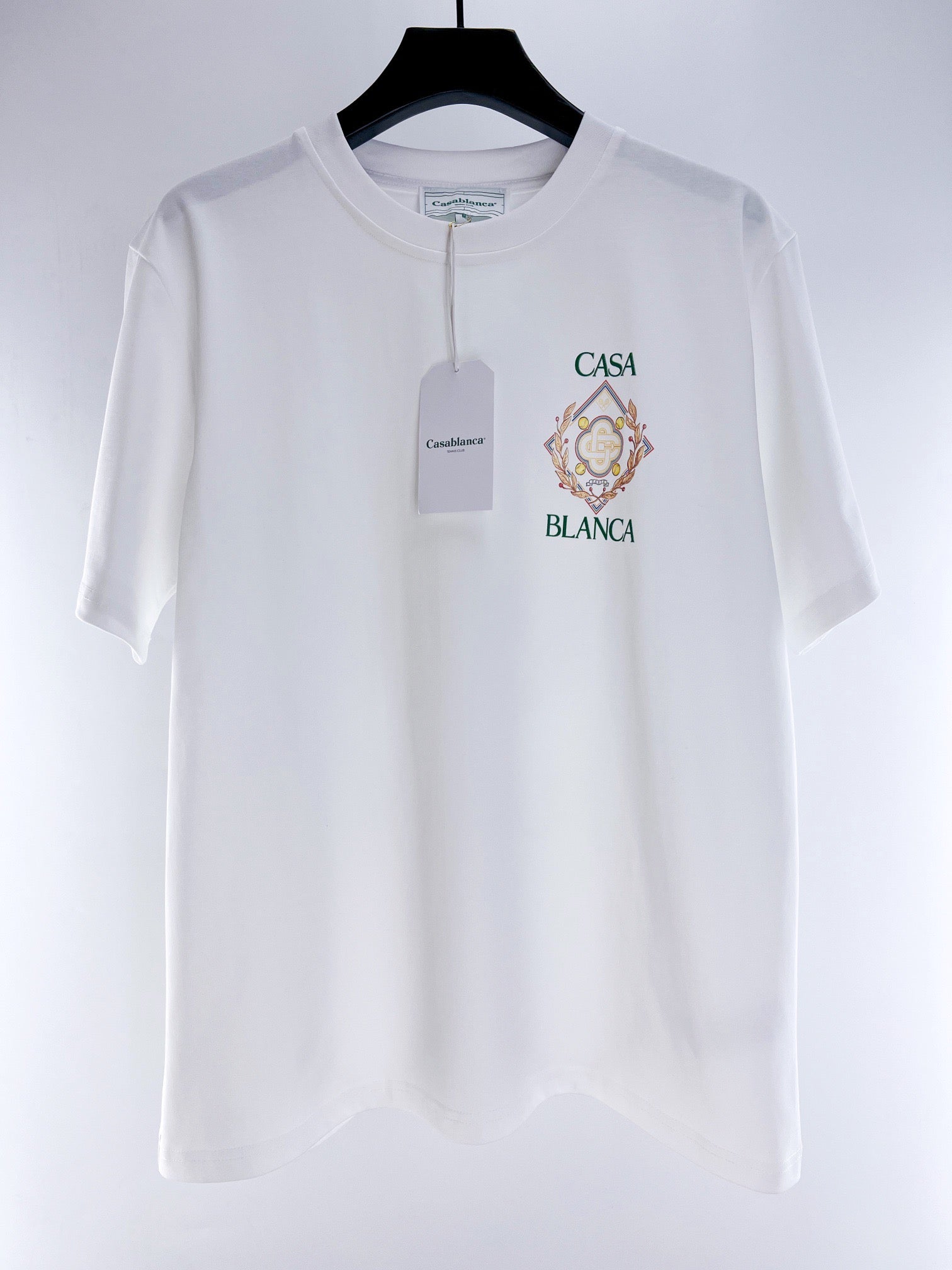White and Blue T-shirt - FashionHype.xyz
