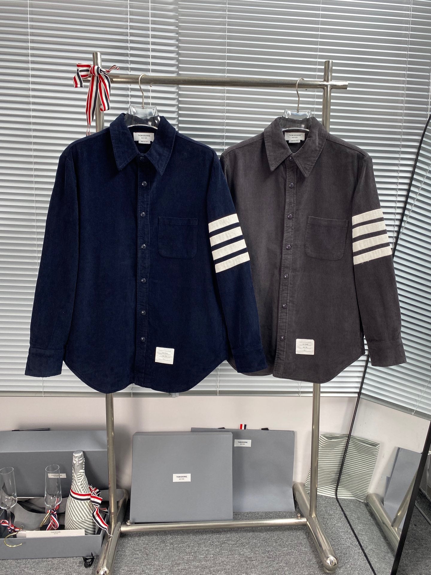 Mehrfarbige Jacke
