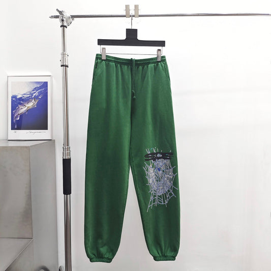 Pantalón verde y rojo