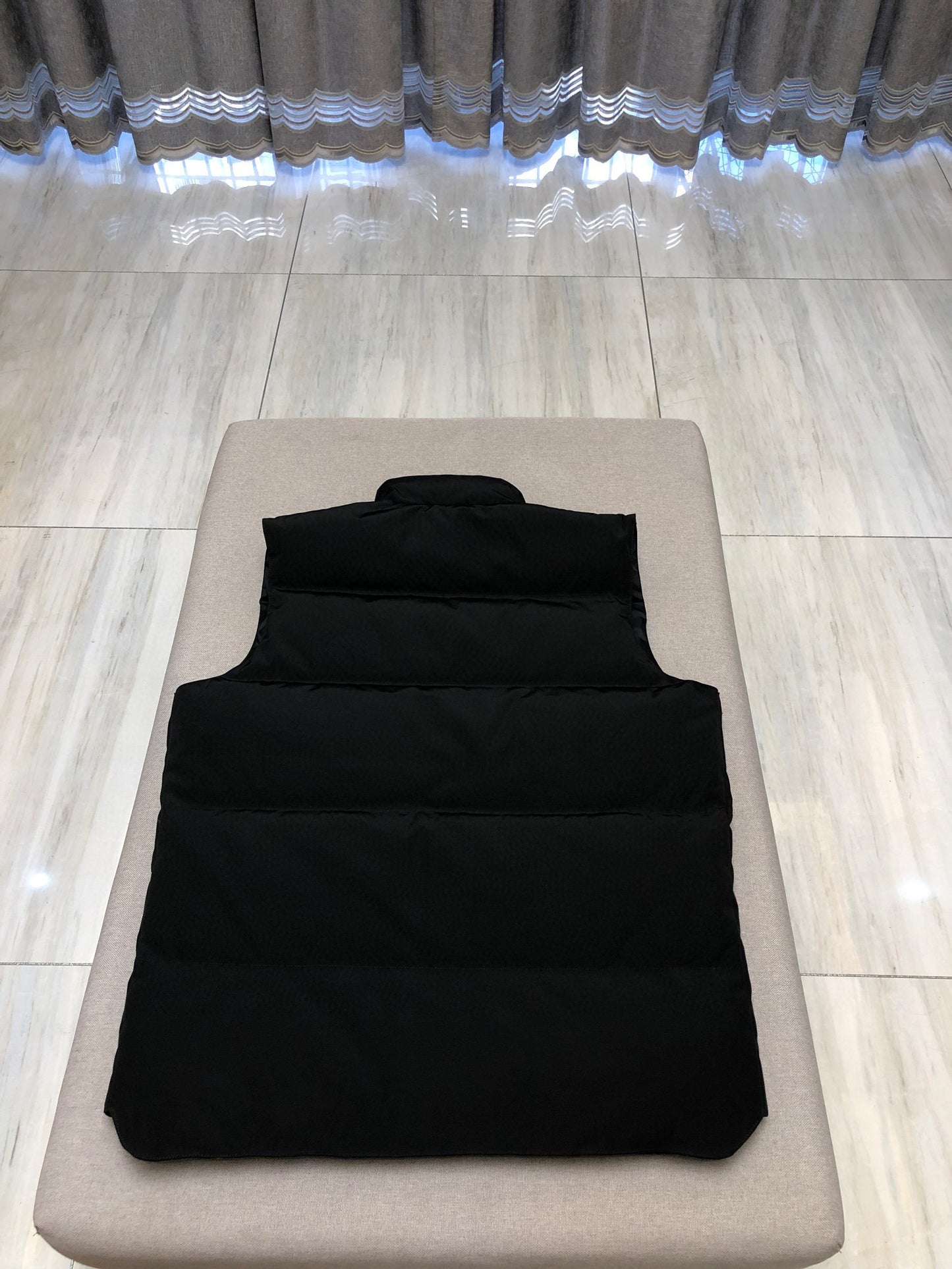 Sky blue, Grey and White Vest - FashionHype.xyz