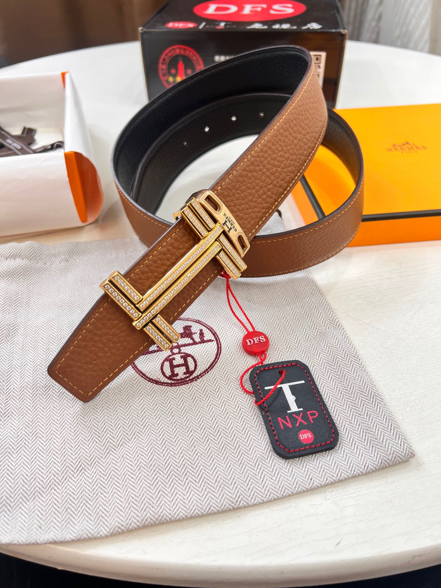 Gold and Silver Belt