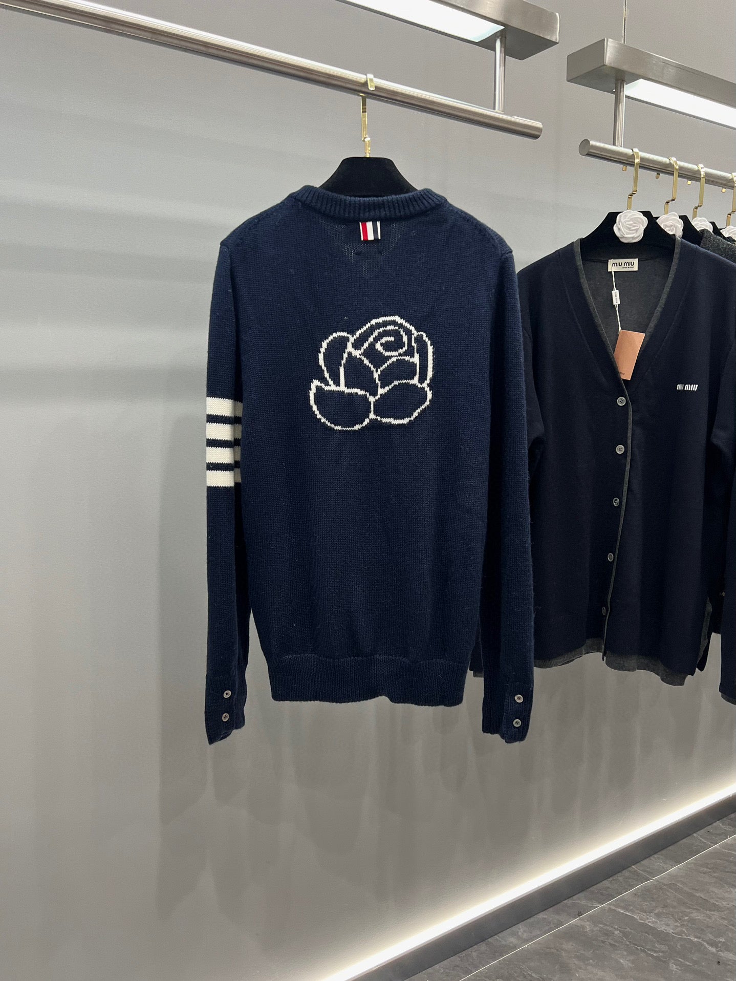 Mehrfarbige Jacke