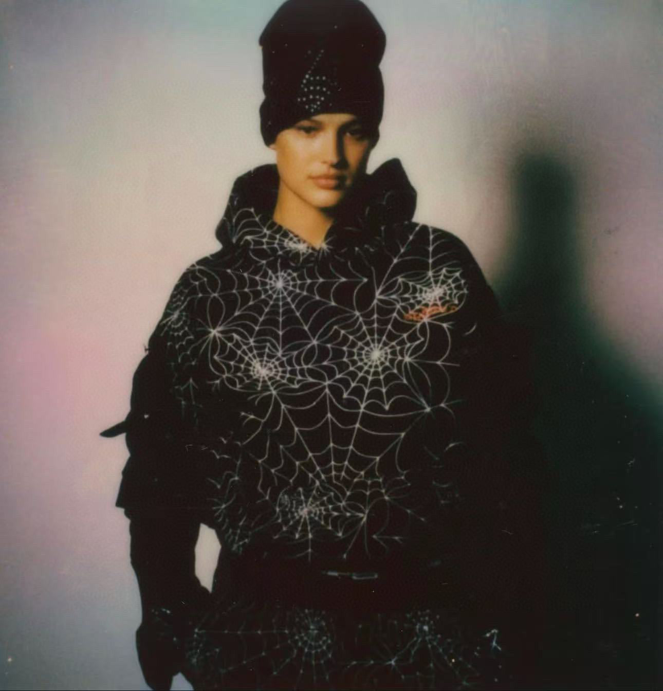 Schwarzer Hoodie