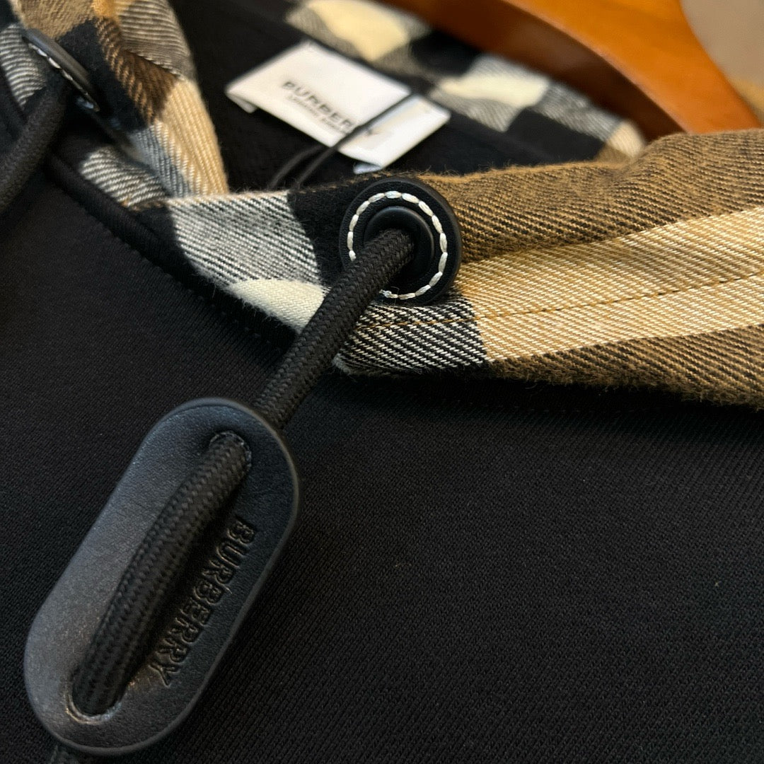 Black, Grey, Blue and Khaki Hoodie - FashionHype.xyz