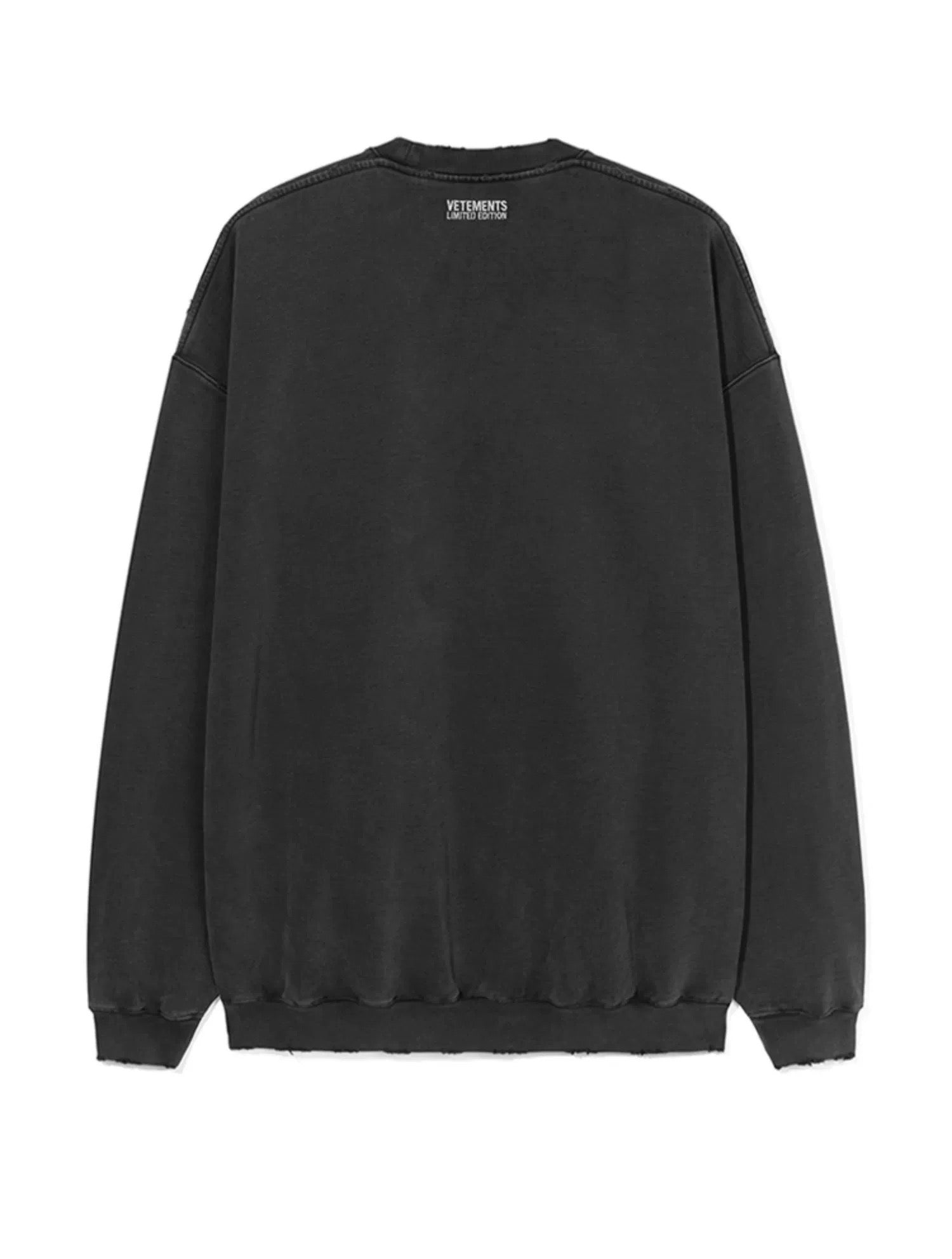 Schwarzes Sweatshirt