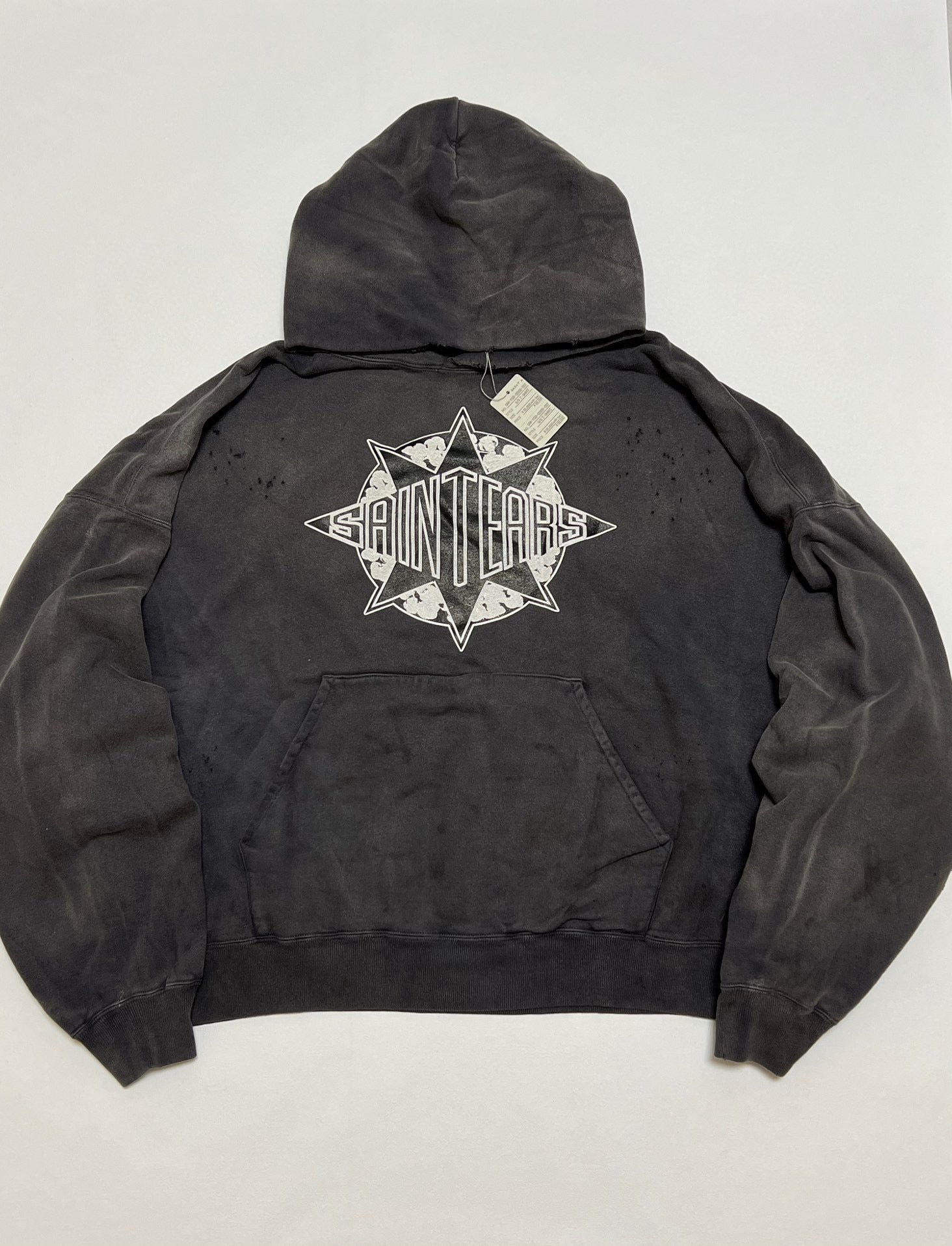 Schwarzer Hoodie